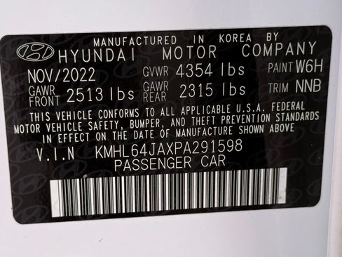 Used 2023 Hyundai Sonata SEL w/ Preferred Accessory Package FWD image 47