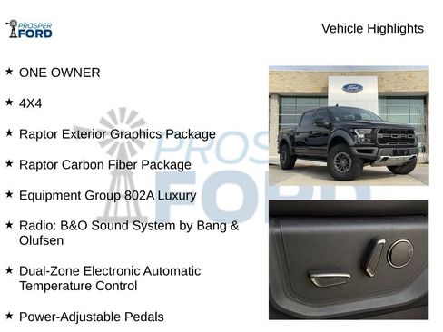 Used 2020 Ford F150 Raptor w/ Equipment Group 802A Luxury image 5