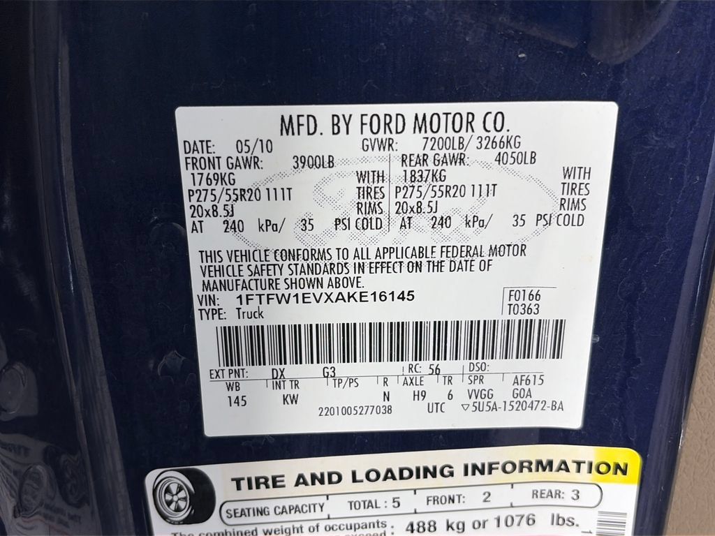 Used 2010 Ford F150 King Ranch AWD/4WD image 9