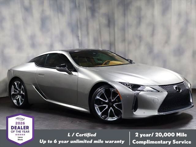 Certified 2021 Lexus LC 500 Coupe w/ Performance Package RWD image 1