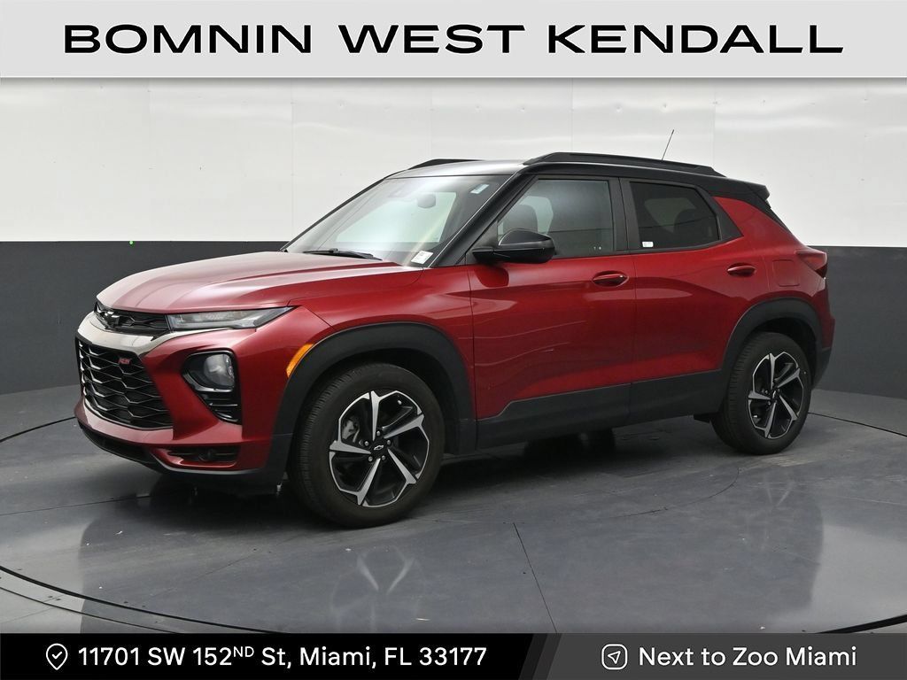 Used 2021 Chevrolet TrailBlazer RS w/ Technology Package FWD image 1