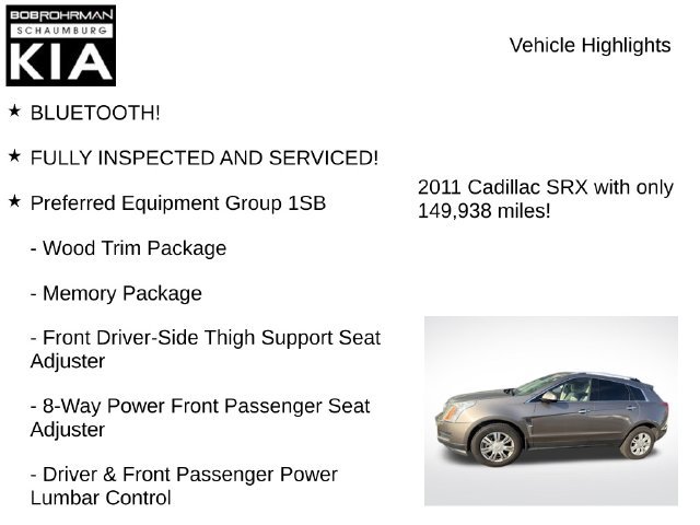 Used 2011 Cadillac SRX Luxury FWD image 7