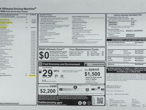 Used 2025 BMW 430i xDrive w/ Premium Package image 59