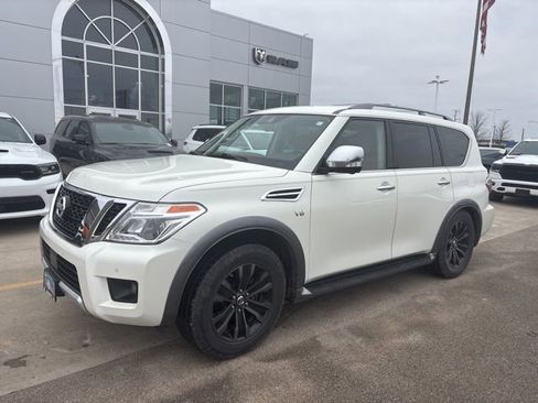 Used 2018 Nissan Armada Platinum w/ Captain Seat Package image 3