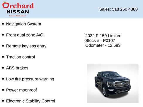 Used 2022 Ford F150 Limited AWD/4WD image 7