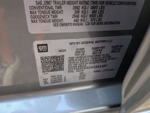 Used 2025 GMC Sierra 1500 Elevation w/ Elevation Premium Package AWD/4WD image 28