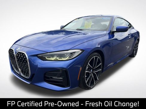Used 2021 BMW 430i Coupe w/ M Sport Package RWD image 4