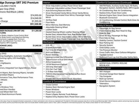 Used 2024 Dodge Durango SRT image 5