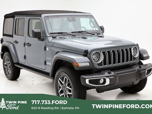 Used 2024 Jeep Wrangler Sahara w/ Technology Group image 1