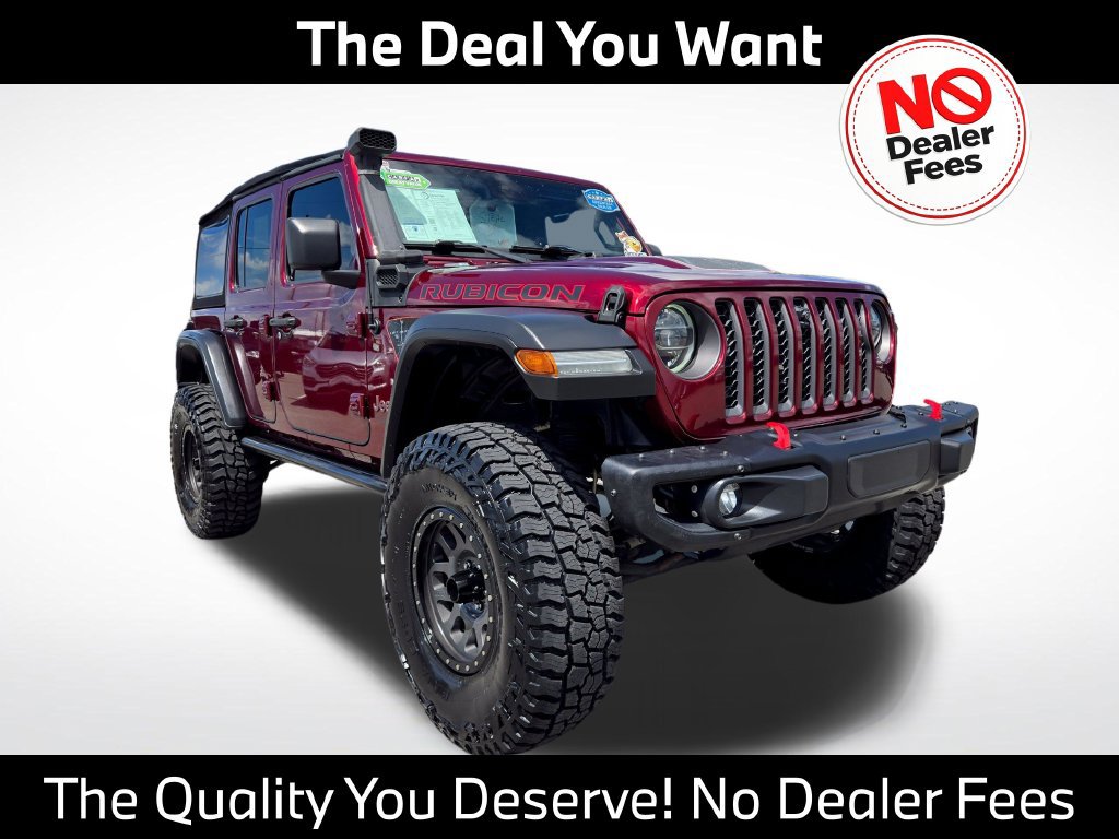 Used 2021 Jeep Wrangler Unlimited Rubicon AWD/4WD image 1