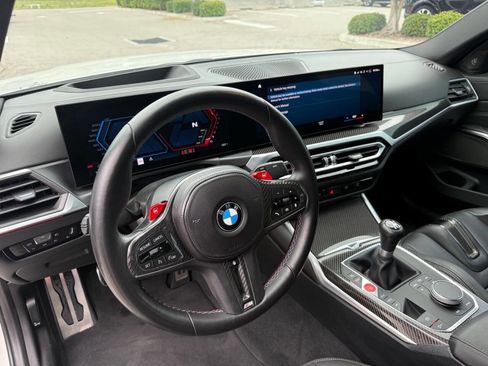 Used 2024 BMW M3 w/ M Carbon Exterior Package RWD image 25