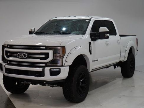 Used 2021 Ford F350 Platinum w/ Snow Plow Prep Package image 3