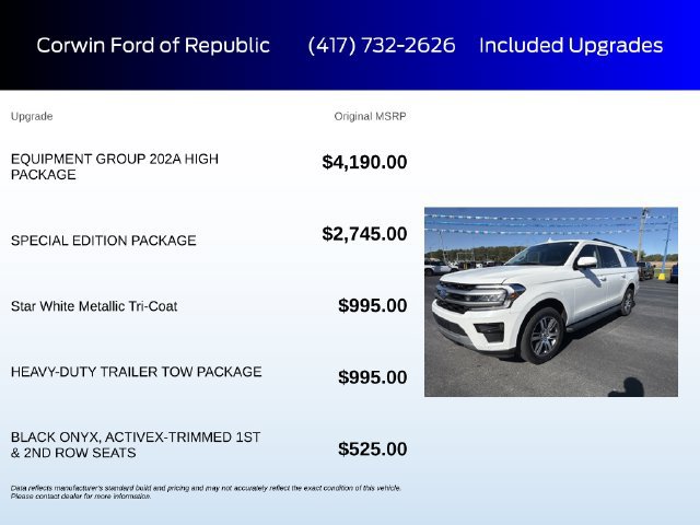 Used 2024 Ford Expedition Max XLT AWD/4WD image 6