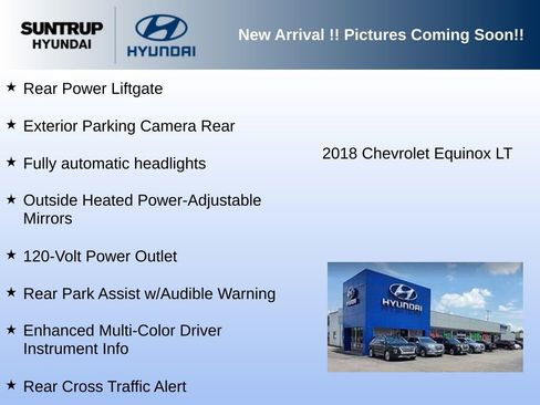 Used 2018 Chevrolet Equinox LT w/ Sun & Infotainment Package FWD image 4