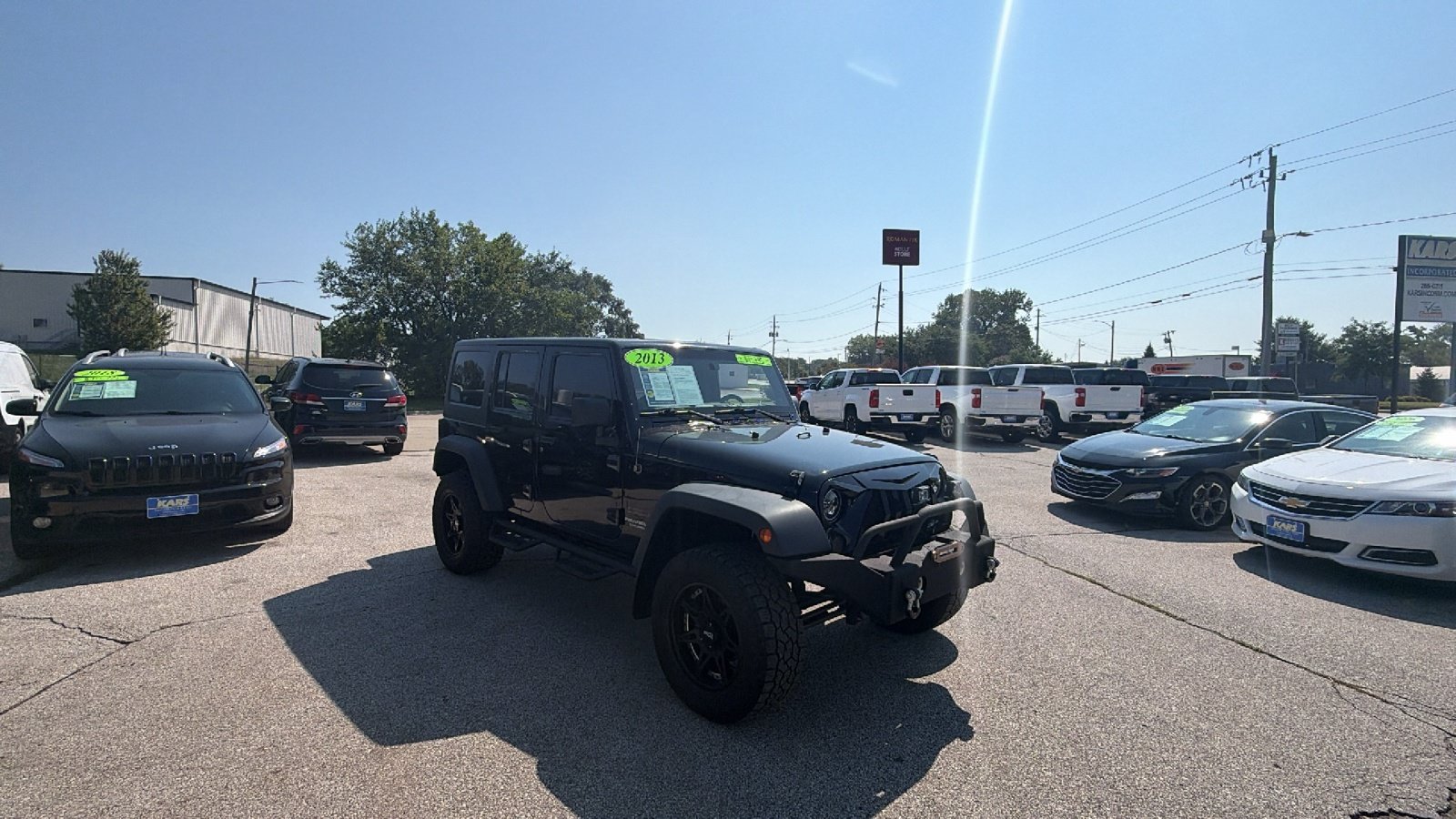 Used 2013 Jeep Wrangler Unlimited Sport w/ Connectivity Group AWD/4WD image 8