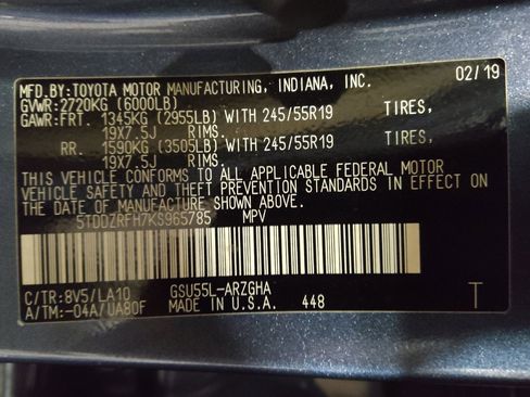 Used 2019 Toyota Highlander Limited image 33