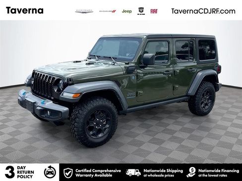 Used 2023 Jeep Wrangler Unlimited w/ Cold Weather Group AWD/4WD image 1
