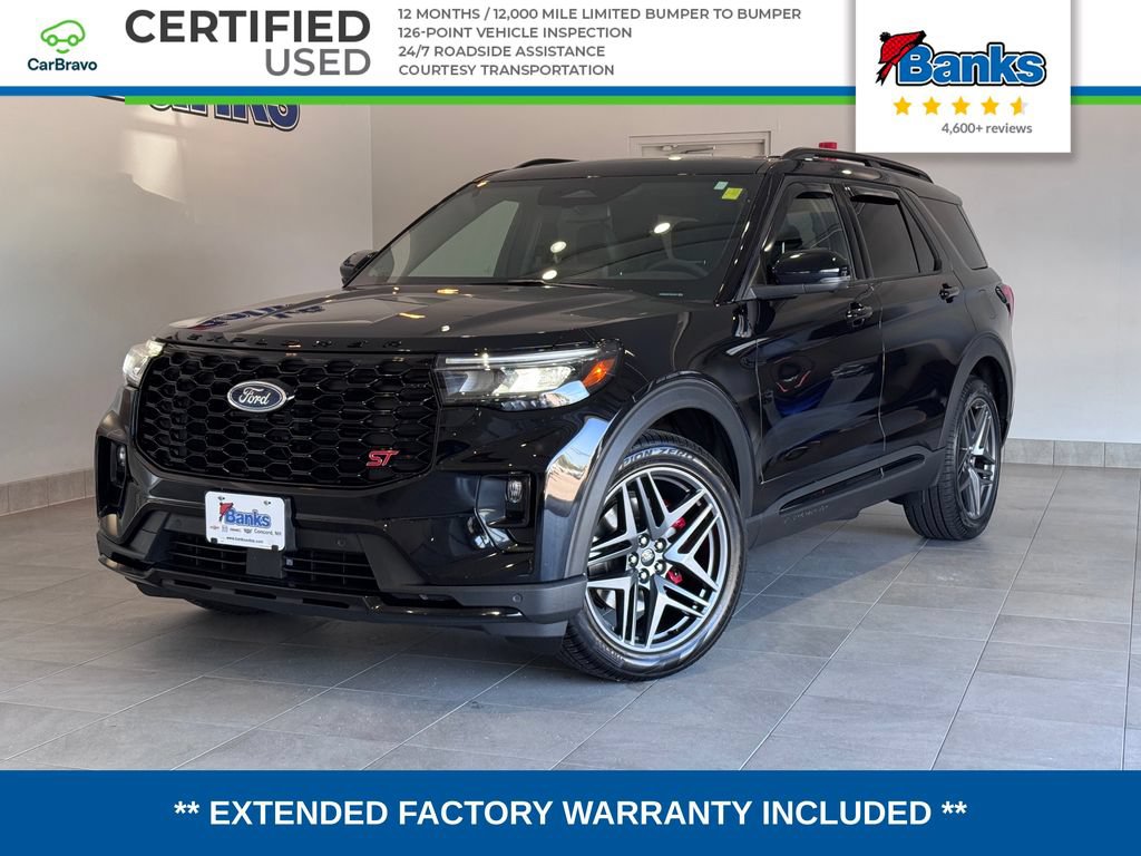 Used 2026 Ford Explorer ST w/ Sun And Sound Package AWD/4WD image 1