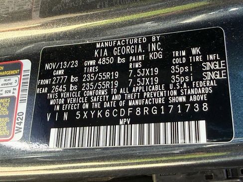 Used 2024 Kia Sportage X-Line w/ X-Line Premium Package AWD/4WD image 29