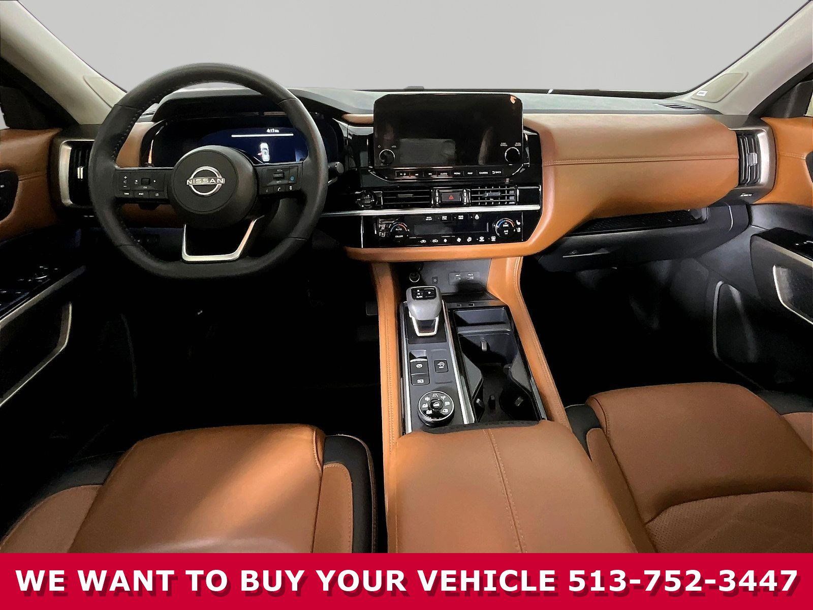 Certified 2025 Nissan Pathfinder Platinum w/ Black Appearance Package AWD/4WD image 7