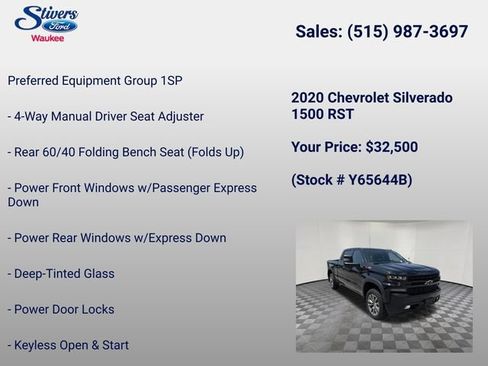 Used 2020 Chevrolet Silverado 1500 RST AWD/4WD image 8
