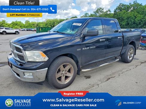 Used 2012 RAM 1500 Big Horn w/ Remote Start & Security Group AWD/4WD image 1
