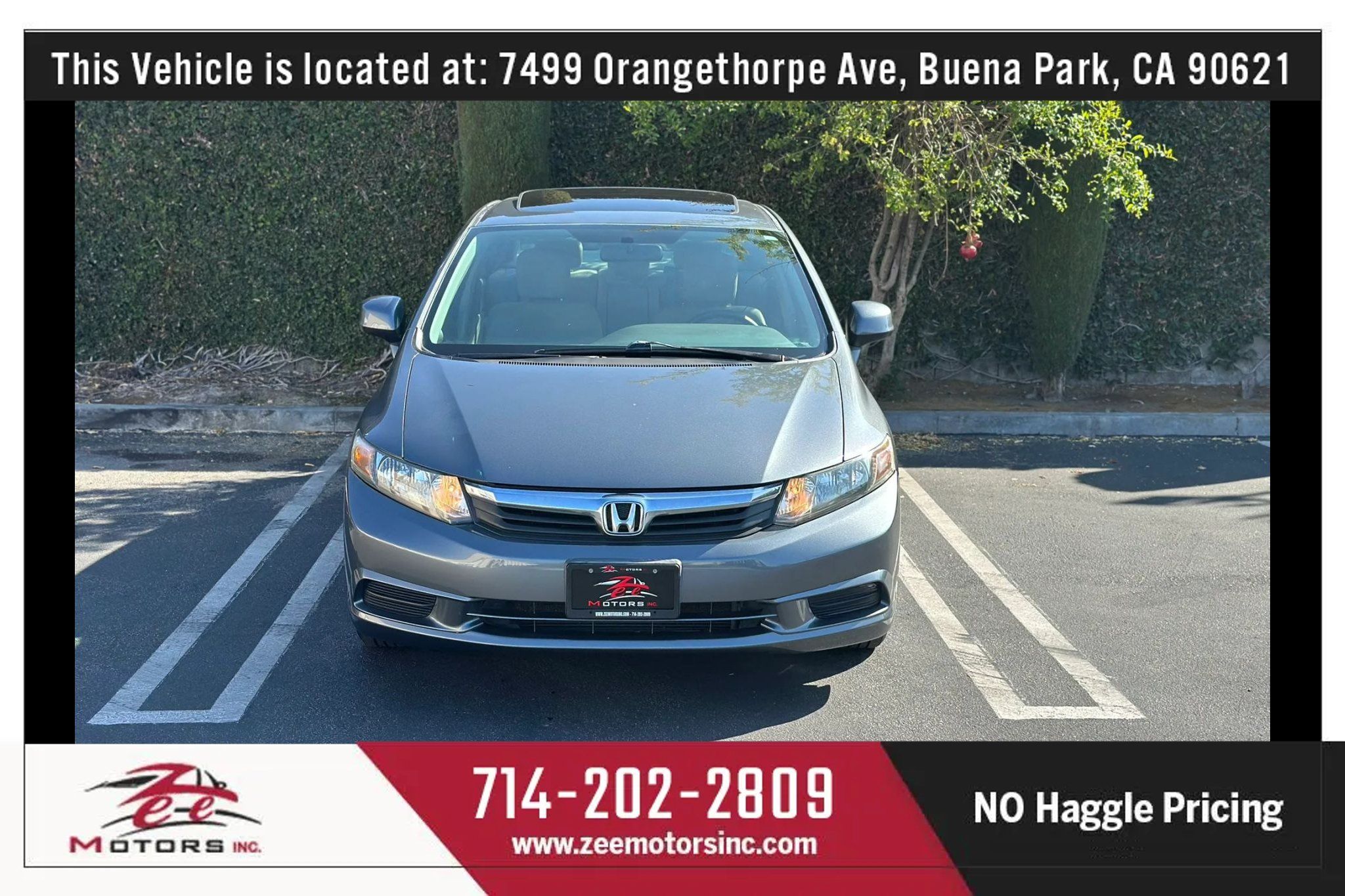 Used 2012 Honda Civic EX image 3