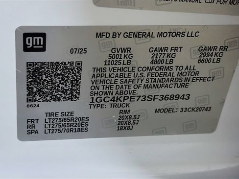 Used 2025 Chevrolet Silverado 2500 LTZ w/ Trail Boss Package AWD/4WD image 31