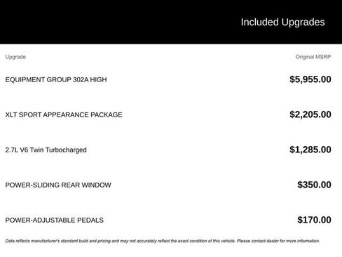 Certified 2023 Ford F150 XLT w/ Equipment Group 302A High image 6