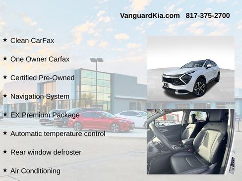 Certified 2025 Kia Sportage EX w/ EX Premium Package image 6