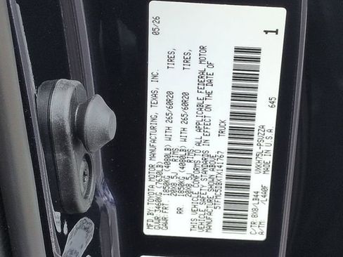 New 2026 Toyota Tundra 1794 Edition AWD/4WD image 31