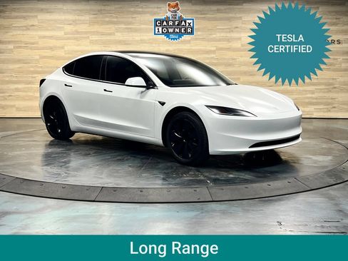 Used 2025 Tesla Model 3 Long Range RWD image 1