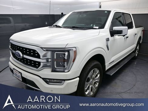 Used 2021 Ford F150 Platinum w/ Equipment Group 701A High image 1