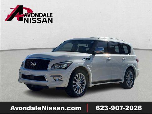 Used 2015 INFINITI QX80 2WD w/ Deluxe Technology Package image 1