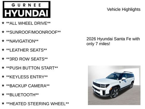 New 2026 Hyundai Santa Fe Limited image 9