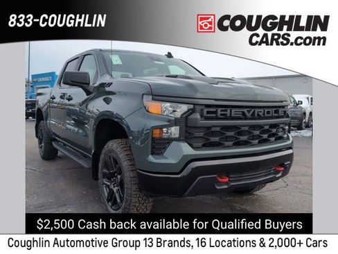 New 2026 Chevrolet Silverado 1500 Custom Trail Boss w/ LPO, Dark Essentials Package image 1