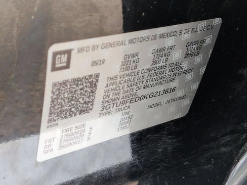 Used 2019 GMC Sierra 1500 Denali AWD/4WD image 36