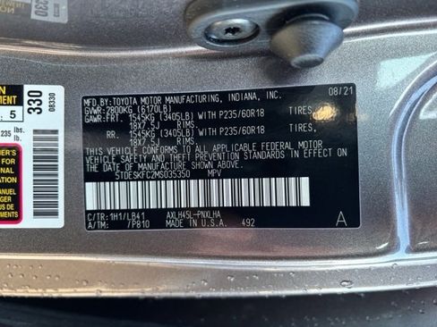 Used 2021 Toyota Sienna Platinum image 35