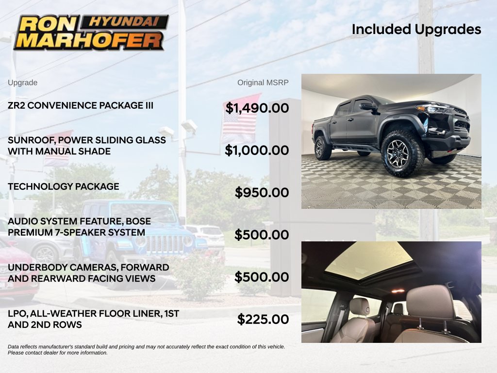 Used 2024 Chevrolet Colorado ZR2 w/ ZR2 Convenience Package III AWD/4WD image 6