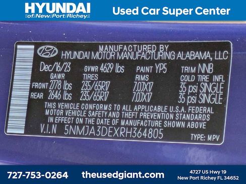 Certified 2024 Hyundai Tucson SE image 30