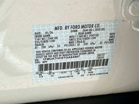 New 2026 Ford Explorer Platinum image 21