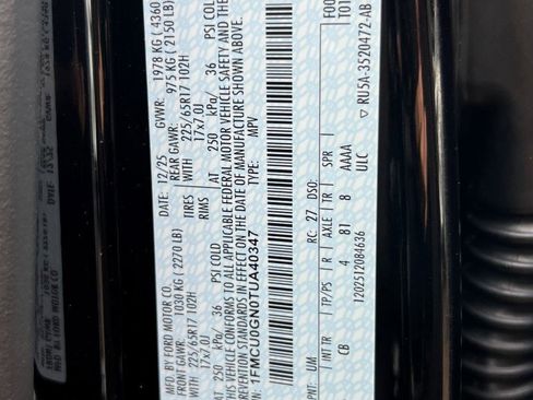 New 2026 Ford Escape Active w/ Active Premium Tech Pack image 23