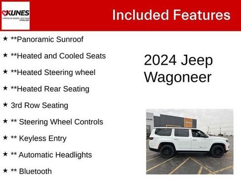 Certified 2024 Jeep Wagoneer Series II image 5