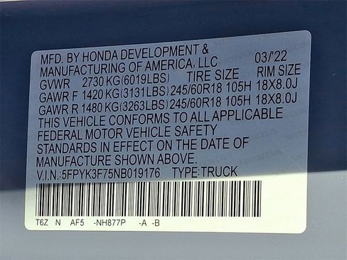 Used 2022 Honda Ridgeline RTL-E image 26