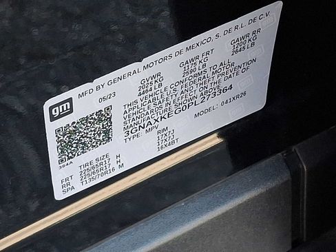 Used 2023 Chevrolet Equinox LT w/ LPO, Floor Liner Package FWD image 26