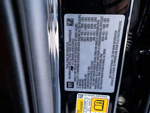 Used 2025 Cadillac Escalade Sport Platinum w/ LPO, Floor Liner Package image 62