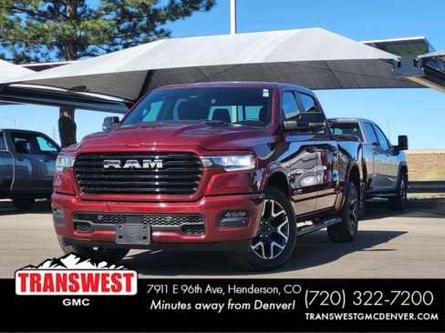 Used 2025 RAM 1500 Laramie w/ Sport Appearance Package image 1