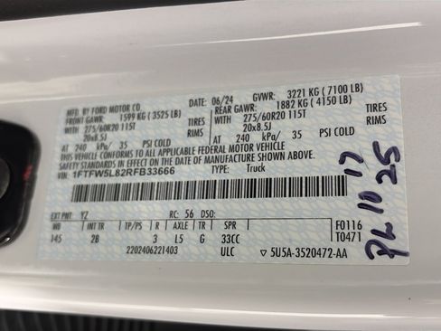 Certified 2024 Ford F150 Lariat image 9