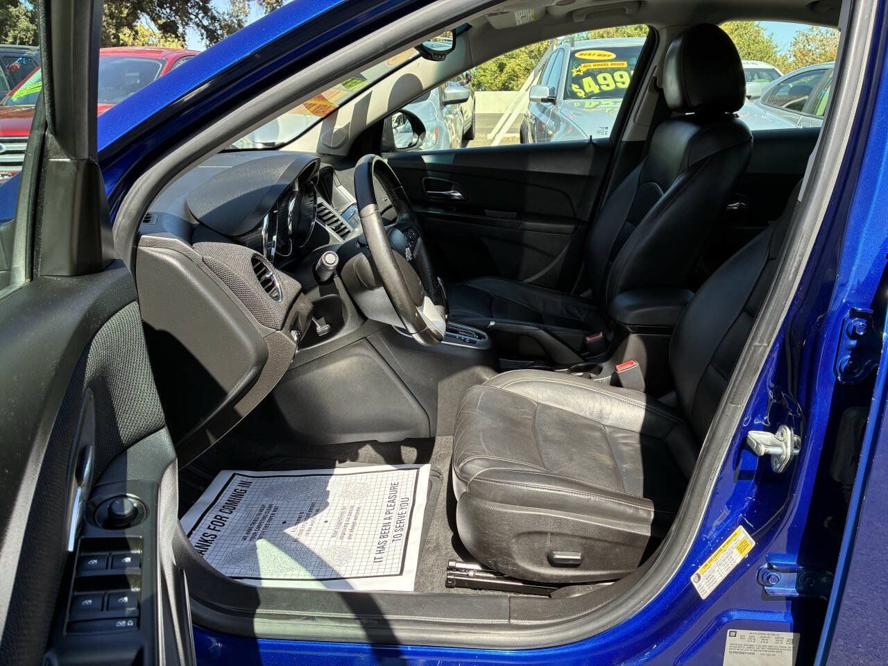 Used 2013 Chevrolet Cruze LTZ w/ Enhanced Safety Package FWD image 3