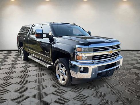 Used 2015 Chevrolet Silverado 2500 LTZ w/ Duramax Plus Package AWD/4WD image 3